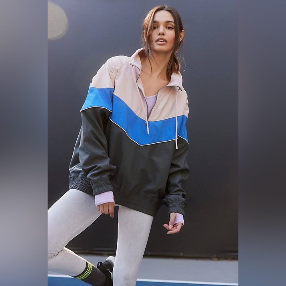 24. Free People Colorblock Pullover